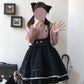 Riza's Cookie Shoppe Cottagecore Fairycore Princesscore Coquette Soft Girl Kawaii Overalls Skirt Dress