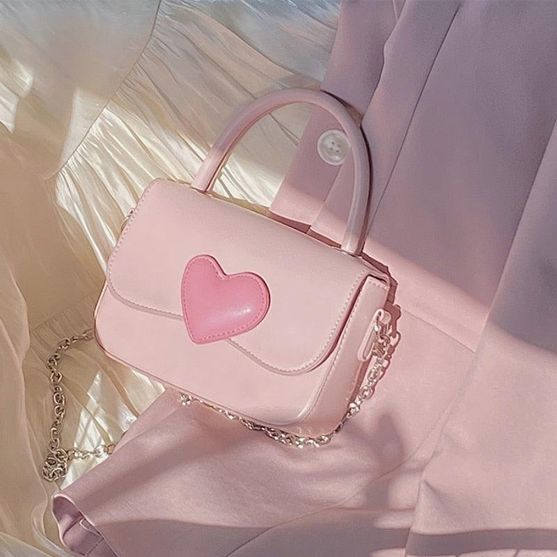 Coquette Aesthetic Pink Rose Heart Hearts Checkered Tote Bag - Yahoo  Shopping