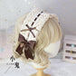 Mocha Latte Cottagecore Mini Hat and Hair Accessories - Starlight Fair
