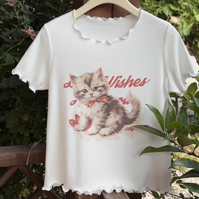 Coquette Shirt Coquette Clothing Cat Aesthetic Tshirt Dollette Shirt  Coquette Cat Shirt Cat Tshirt Coquette Aesthetic Cat T Shirt -  Sweden