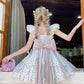 Flower Girl for a Fairy Wedding Cottagecore Princesscore Fairycore Coquette Kawaii Dress