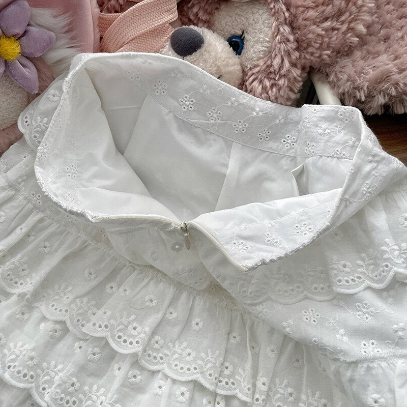 Pure Cotton Dandelion Flower Cottagecore Princesscore Fairycore Coquette Kawaii Skirt