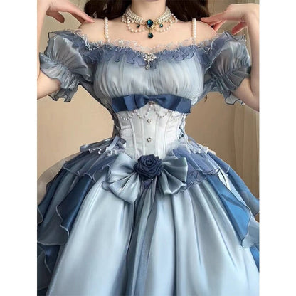 Seraphine Rose's Sword Cottagecore Fairycore Princesscore Coquette Romantic Academia Royalcore Kawaii Dress