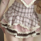 Teddies and Sweet Treats Cottagecore Fairycore Princesscore Coquette Kawaii Top with Optional Skirt Bottom Set