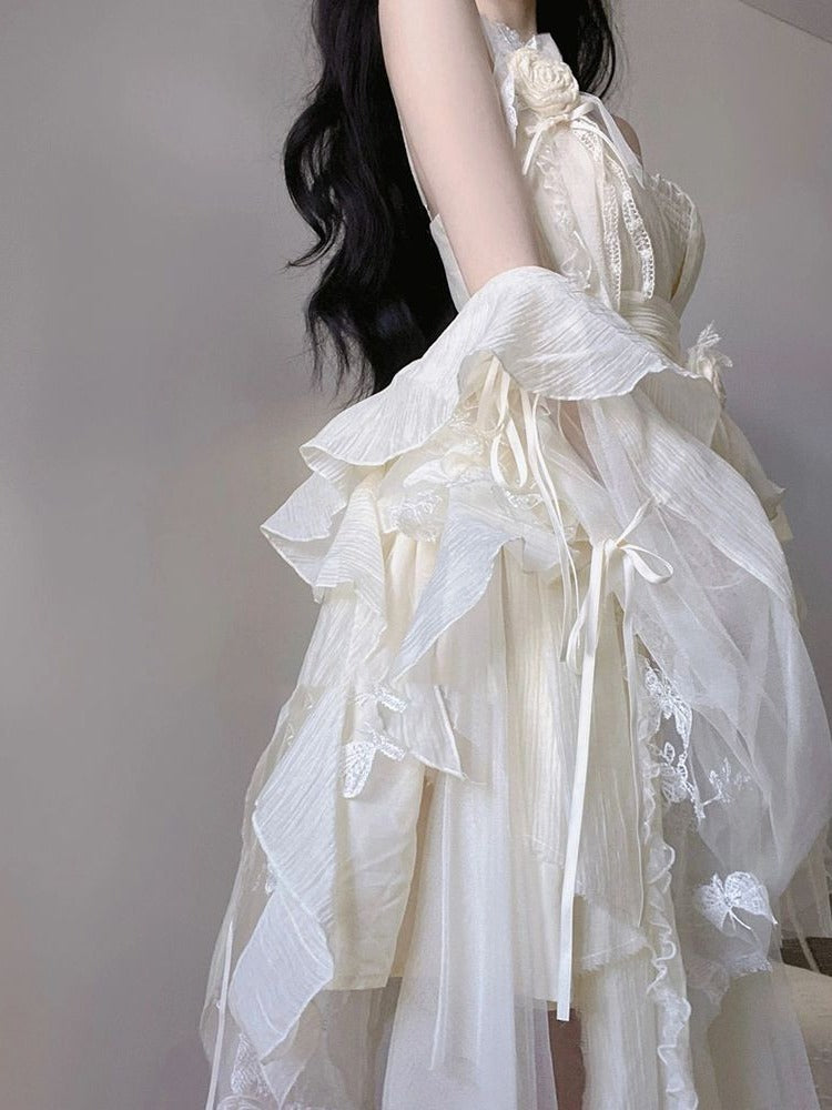 Bride of the Fairy Realm Cottagecore Princesscore Fairycore Coquette Angelcore Kawaii Dress