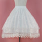 Adelaide and the Cream Roses Cottagecore Princesscore Fairycore Coquette Kawaii Dress with Optional Petticoat Skirt Bottoms Set