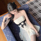 French Vanilla Icing Rose Cottagecore Princesscore Fairycore Coquette Gothic Kawaii Dress