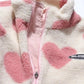 Soft Hearted Girl Cottagecore Princesscore Fairycore Coquette Soft Girl Kawaii Reversable Warm Sweater