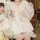 Sweet Lemon and Strawberry Storybook Cottagecore Princesscore Fairycore Coquette Soft Girl Kawaii Sweater Top