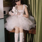 Crystal Icing Puff Pixie Cottagecore Princesscore Fairycore Coquette Angelcore Balletcore Kawaii Dress