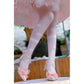 Butterflies Bright as a Masterpiece Painting Pink              Heels Mary Janes Shoes Kawaii Academia Y2K Cottagecore Coquette Fairycore Dollette Princesscore