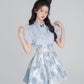Lady Blue Belle Cottagecore Princesscore Fairycore Coquette Kawaii Dress