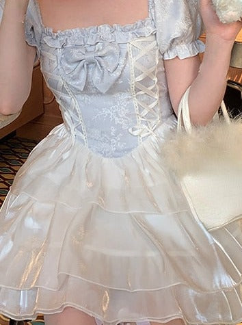 Princess Karina's Summer Pastures Cottagecore Princesscore Fairycore Angelcore Coquette Kawaii Dress
