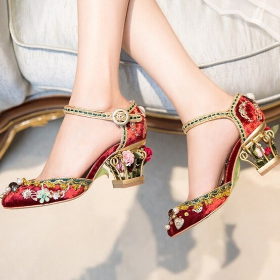 Rose Garden Confidant Fairycore Princesscore Shoes