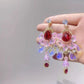Crystal Flower Seed Fairycore Princesscore Earrings - Starlight Fair