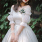 Regal and Pure Cottagecore Fairycore Princesscore Coquette Romantic Academia Kawaii Dress