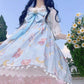 Miss Sunbear and Lady Moon Bunny Cottagecore Fairycore Princesscore Coquette Cutecore Angelcore Kawaii Dress