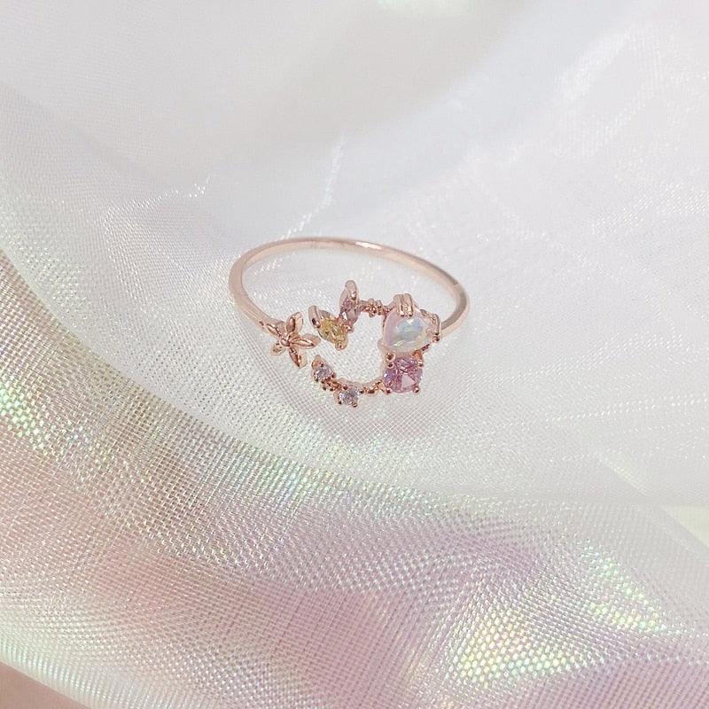 Fae Jeweler Fairycore Cottagecore Princesscore Adjustable Ring Jewelry - Starlight Fair