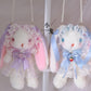 Strawberry Amulet Bunny Friend Kawaii Fairycore Cottagecore Princesscore Coquette Bag - Starlight Fair