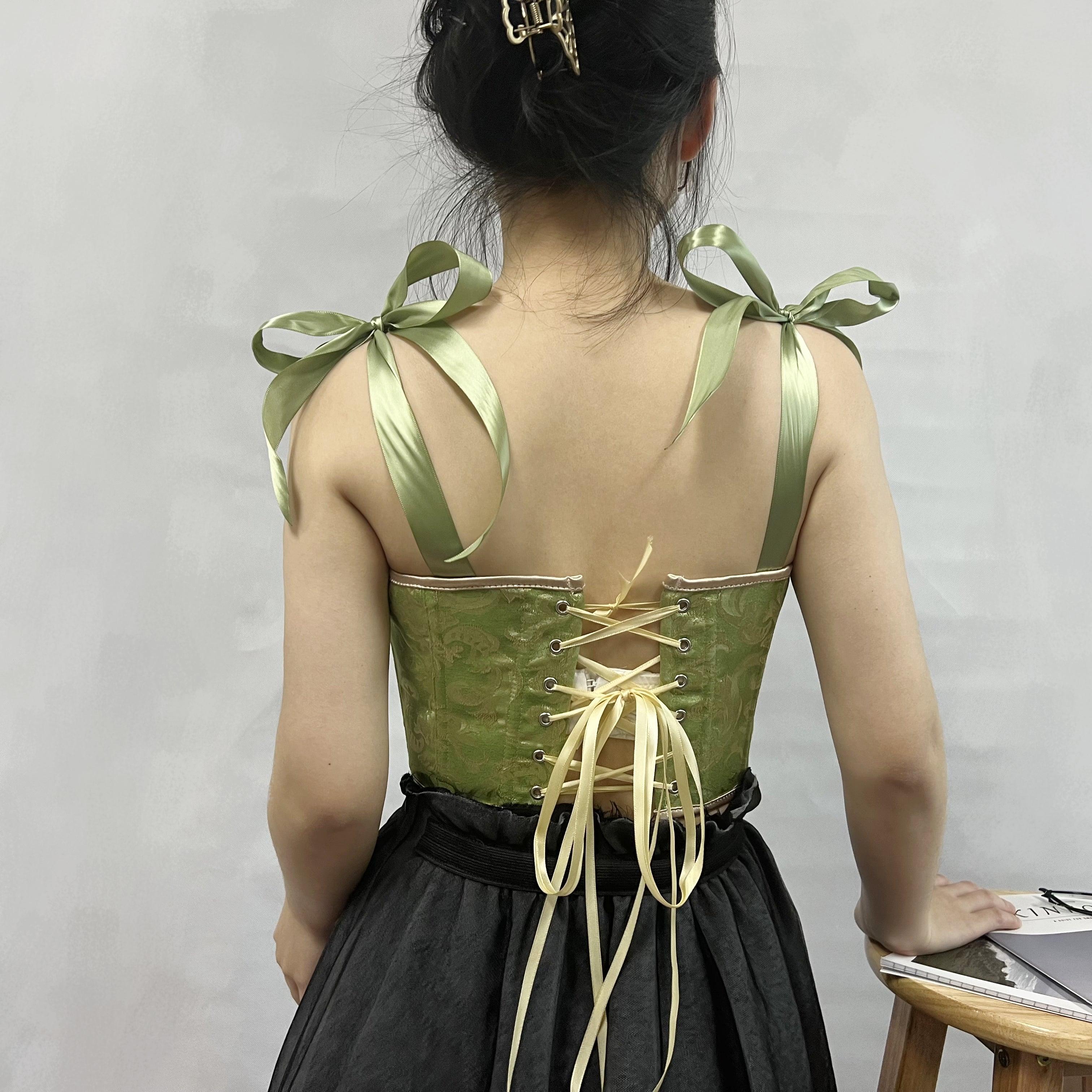 Fairycore corset dress(full set), Women's Fashion, Dresses & Sets