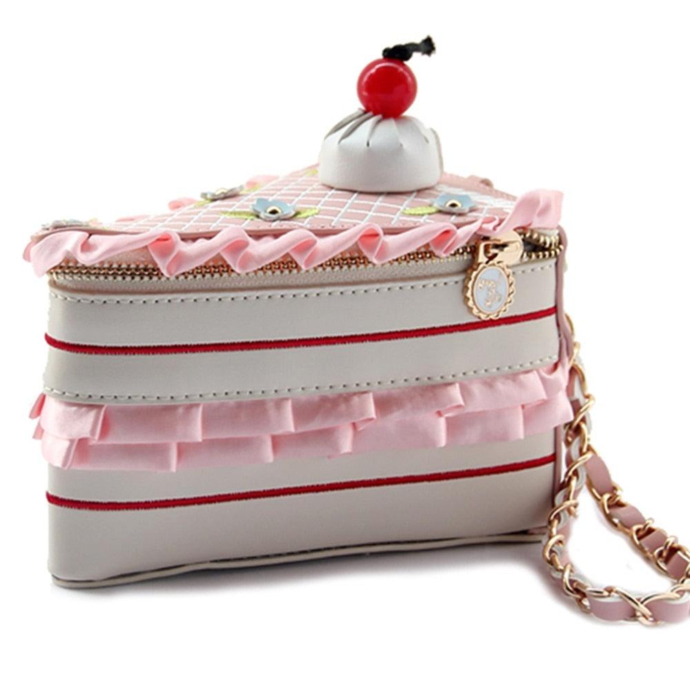 Slice of Cherry Cake Fairycore Cottagecore Princesscore Bag