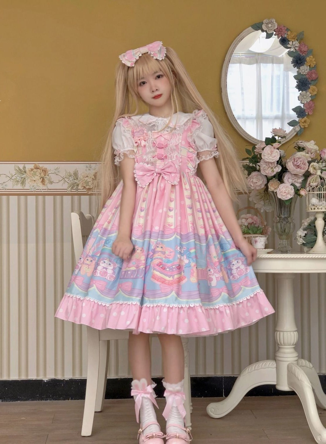 Retro Toy Collection Shelf Cottagecore Fairycore Princesscore Coquette Cutecore Fairy Kei Kawaii Dress