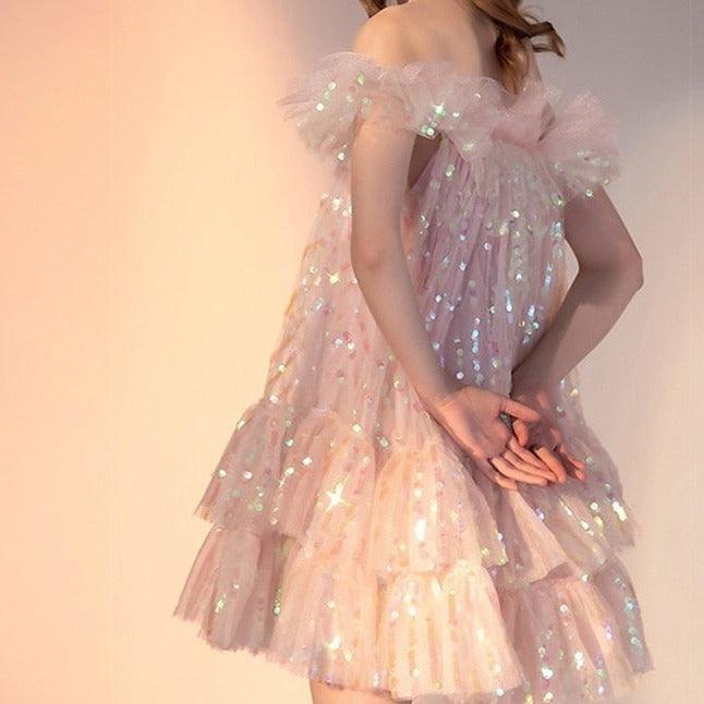 Fairy Godsister Fairycore Cottagecore Princesscore Dress - Starlight Fair