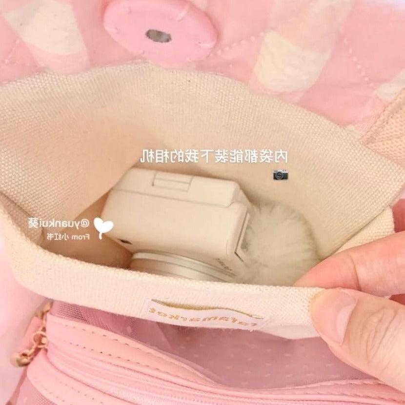 Cute Soft Bunny Princesscore Kawaii Bag | Kawaii bag, Girly bags, Fancy bags