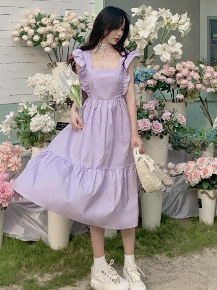 Molly Fairycore Cottagecore Princesscore Dress – Starlight Fair