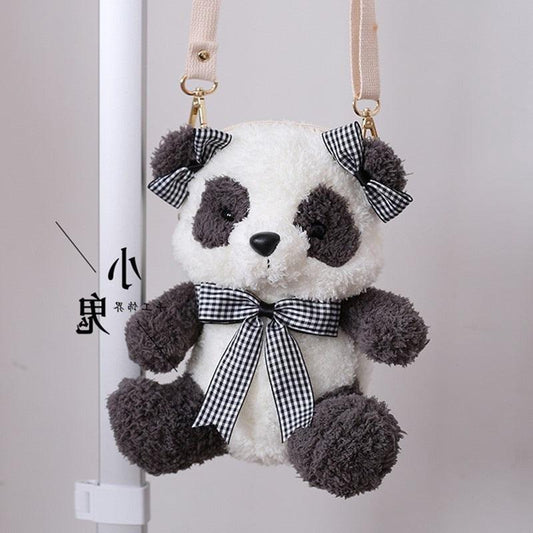 Bamboo Milk Tea Panda Friend Kawaii Cottagecore Fairycore Princesscore Coquette Bag - Starlight Fair