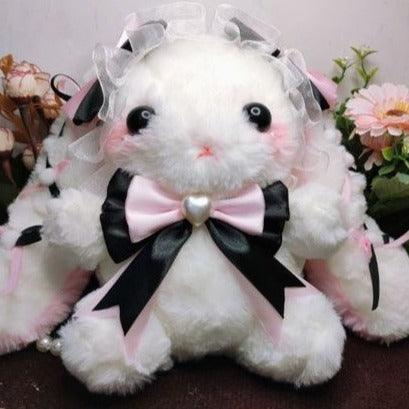 Ribbon Decor Bunny Friend Cottagecore Fairycore Princesscore Coquette Kawaii Bag - Starlight Fair