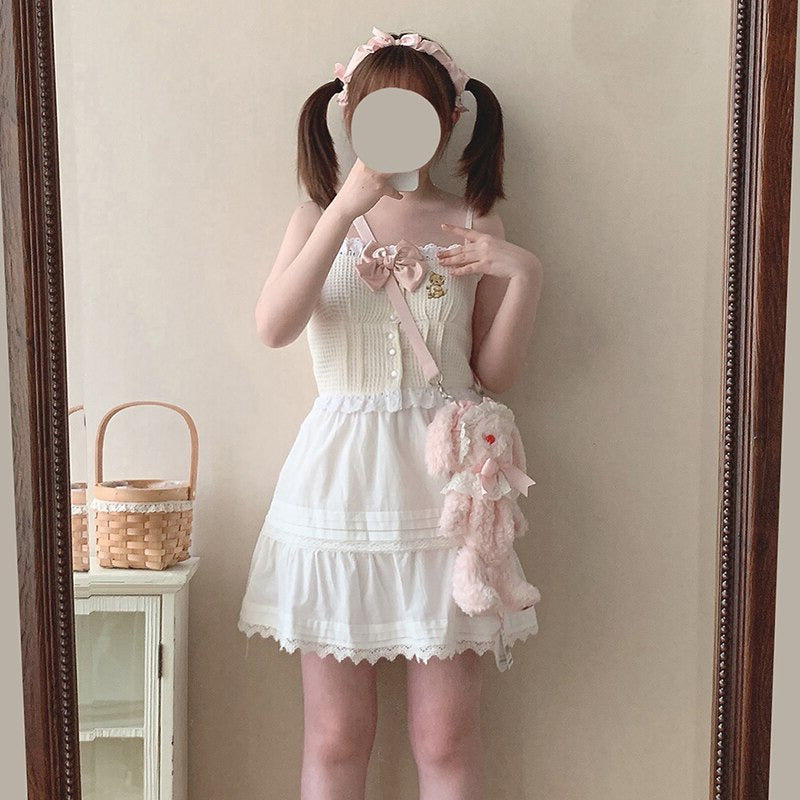 Harajuku Kawaii Fashion Princess Aesthetic Coquette Kitten Heel