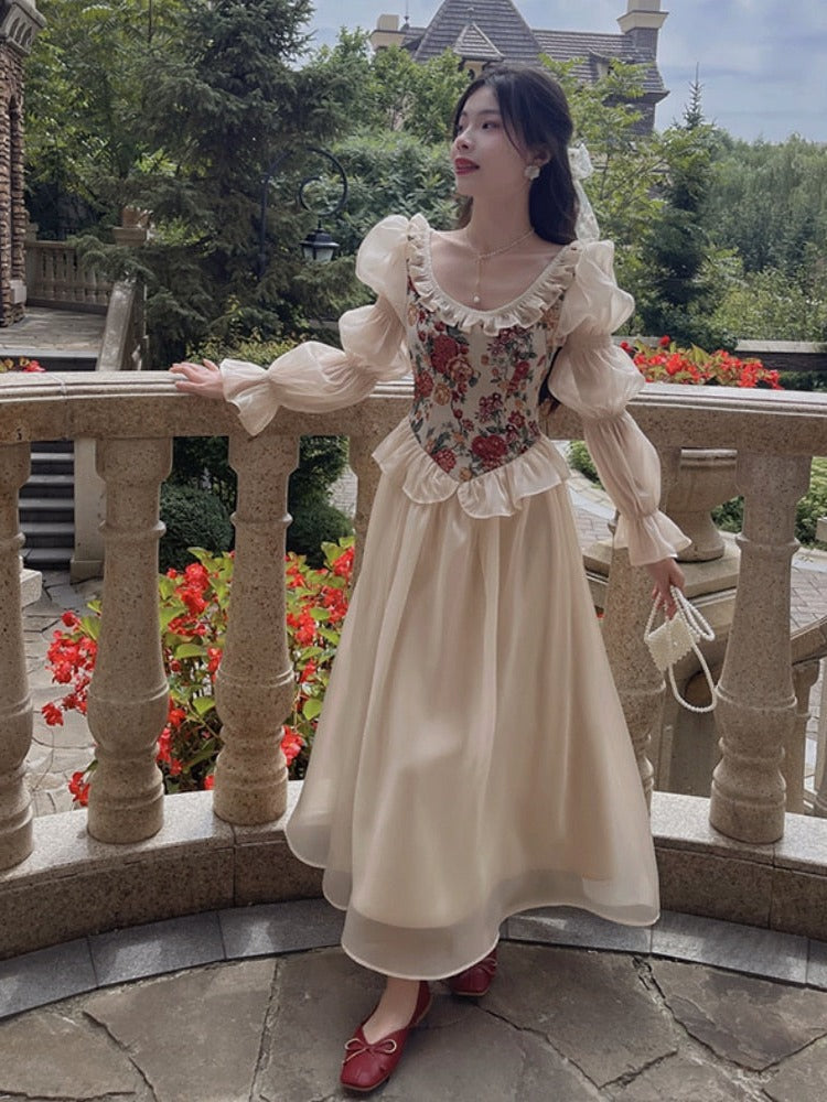 Revisiting the Castle and Love of My Dreams Cottagecore Princesscore Fairycore Princesscore Coquette Romantic Academia Kawaii Dress