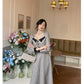 Pretty Button Collection Kawaii Fairycore Cottagecore Princesscore Dress - Starlight Fair