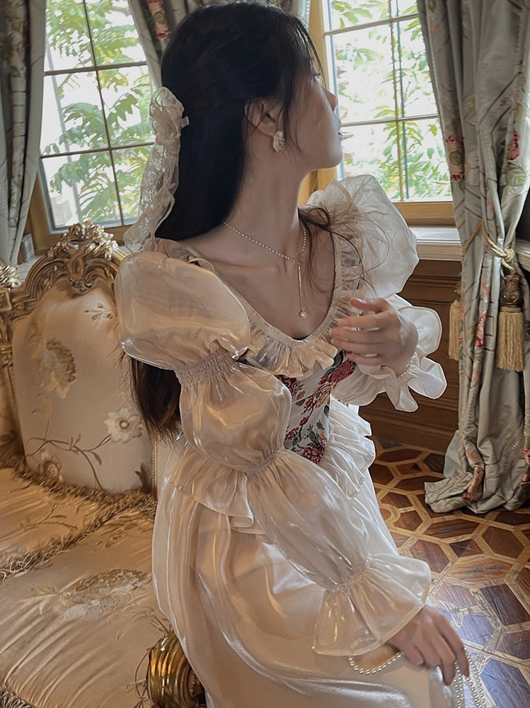 Revisiting the Castle and Love of My Dreams Cottagecore Princesscore  Fairycore Princesscore Coquette Romantic Academia Kawaii Dress – Starlight  Fair