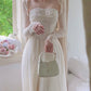 Aravella Renee Cottagecore Fairycore Princesscore Coquette Kawaii Dress with Optional Cardigan Set