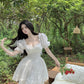 Lacy Bridal Mille Fuille Cottagecore Fairycore Princesscore Coquette Kawaii Dress