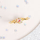 Genuine 18k Gold Plated Bright as a Twinkling Star Cottagecore Fairycore Princesscore Coquette Kawaii Adjustable Ring Jewelry