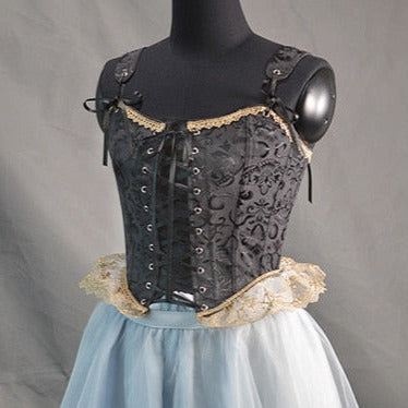 Lamplit Date Fairycore Cottagecore Princesscore Corset Top