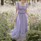 Lavender Fawn Fairycore Cottagecore Princesscore Dress - Starlight Fair
