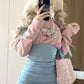 Bluebell Melody Cottagecore Princesscore Fairycore Princesscore Coquette Soft Girl Dollette Kawaii Overalls Dress