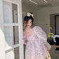 Crystal Rosy Perfume Bottle Fairycore Cottagecore Princesscore Dress - Starlight Fair