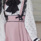 Cassie and Lenore's Girl's Day Out Cottagecore Princesscore Fairycore Princesscore Coquette Gothic Soft Girl Kawaii Overalls Skirt Dress