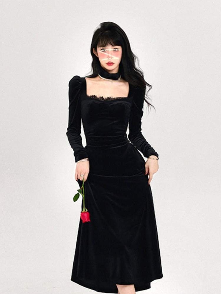 Telula Renee Cottagecore Princesscore Fairycore Princesscore Coquette Soft Girl Gothic Kawaii Dress