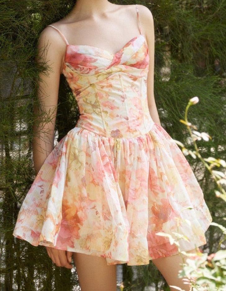 Fairy Grunge Corset Mini Dress