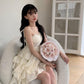Angel Aura Rose Petals Cottagecore Fairycore Princesscore Coquette Kawaii Dress - Starlight Fair