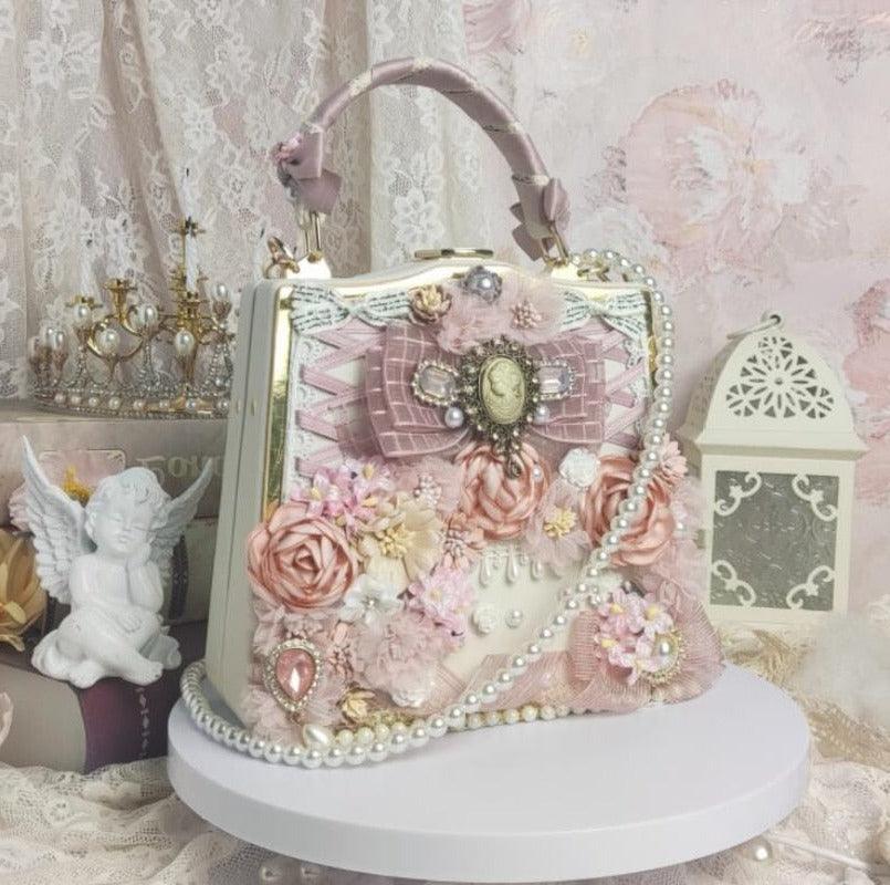 Lady of Historic Roses and Starlight Cottagecore Fairycore Princesscore  Coquette Kawaii Bag