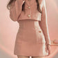 Winter Japanese Apricot Stroll  Fairycore Cottagecore Princesscore Dress and Sweater Top Set - Starlight Fair