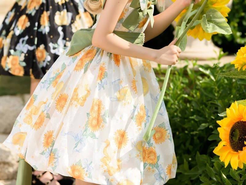 Follow the Sun Darling Cottagecore Fairycore Princesscore Coquette Kawaii Dress