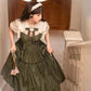Lady in the Cameo Dark Fairycore Cottagecore Princesscore Dress - Starlight Fair